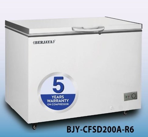 Tủ đông Berjaya BJY-CFSD200A-R6 (154L)